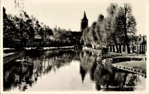 Ak Monnikendam Waterland Nordholland Niederlande, Neuseeland Burgwal