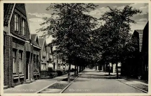 Ak Wormerveer Nordholland Niederlande, Insulindelaan