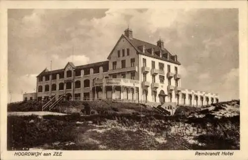 Ak Noordwijk aan Zee Südholland, Rembrandt Hotel