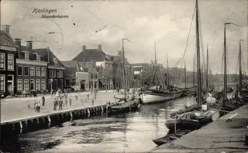 Ak Harlingen Fryslân Niederlande, Noorderhaven