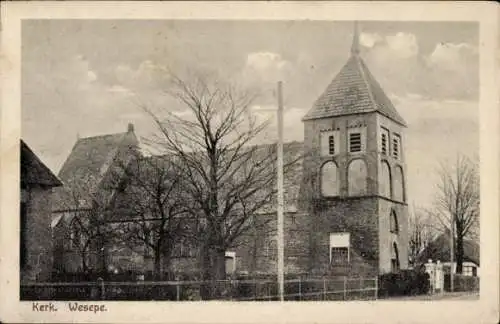 Ak Wesepe Overijssel, Kirche