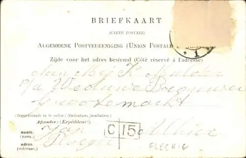 Ak Groningen Niederlande, Heerestraat