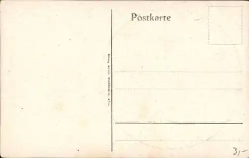 Ak Berlin, Kriegswahrzeichen, Dühringsche höh. Privatschule und Vorbereitungsanstalt