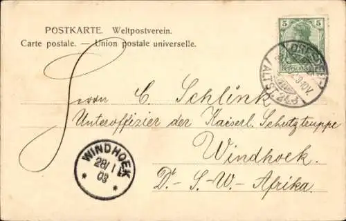 Ak Georg, König von Sachsen