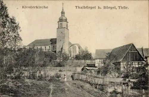 Ak Thalbürgel Bürgel in Thüringen, Klosterkirche