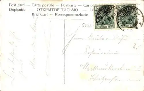 Ak Buttstädt in Thüringen, Pferdemarkt