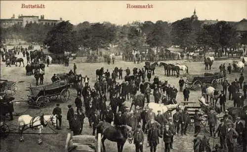 Ak Buttstädt in Thüringen, Rossmarkt