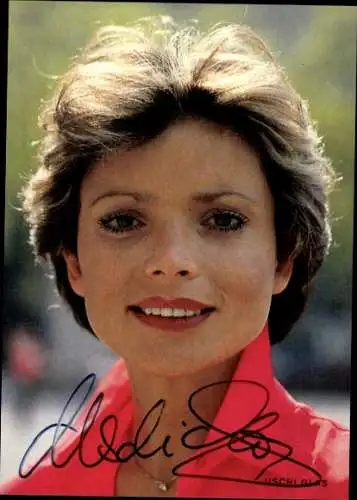 Ak Schauspielerin Uschi Glas, Portrait, Autogramm