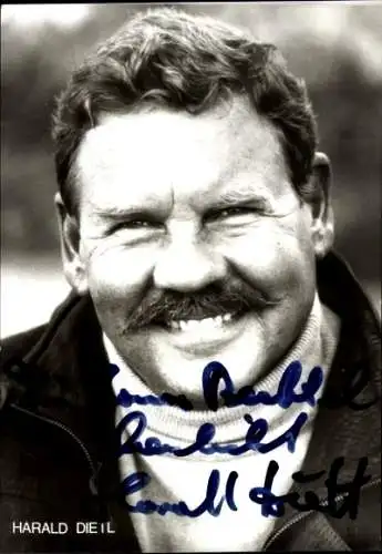 Ak Schauspieler Harald Dietl, Portrait, Autogramm