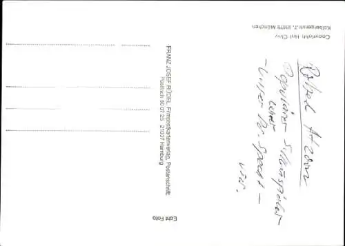 Ak Schauspieler Robert Atzorn, Portrait, Autogramm