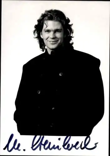 Ak Moderator Michal Steinbrecher, Portrait, Autogramm