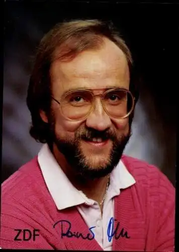 Ak Schauspieler Rainer Dieke, Portrait, Autogramm