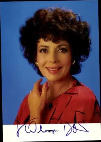 Ak Schauspielerin Karin Dor, Portrait, Autogramm