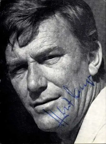 Ak Schauspieler Helmut Lange, Portrait, Autogramm