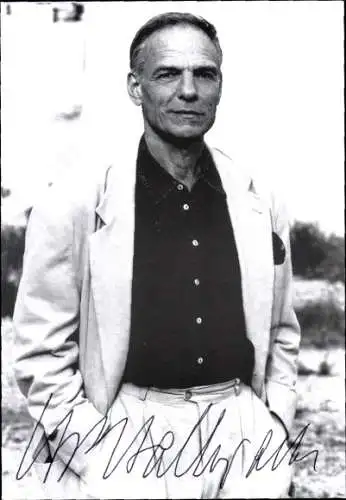 Ak Schauspieler Hans-Peter Hallwachs, Portrait, Autogramm