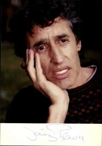 Ak Schauspieler Jörg Pleva, Portrait, Autogramm