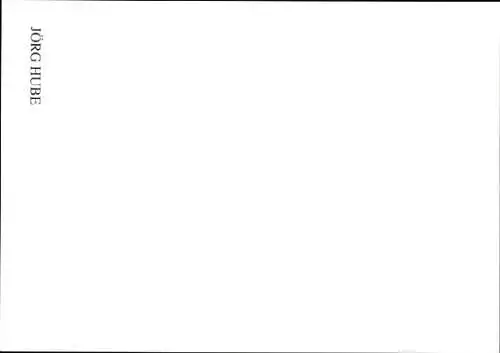 Ak Schauspieler Jörg Hube, Portrait, Autogramm