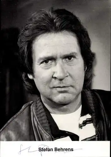 Ak Schauspieler Stefan Behrens, Portrait, Autogramm