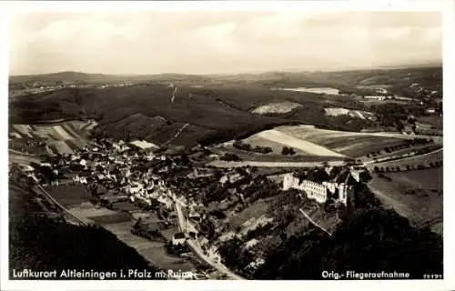 Ak Altleiningen in der Pfalz,  Fliegeraufnahme, Ruine