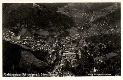 Ak Schramberg im Schwarzwald, Fliegeraufnahme