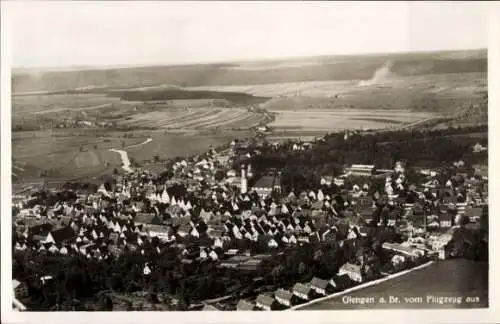 Ak Giengen an der Brenz, Fliegeraufnahme