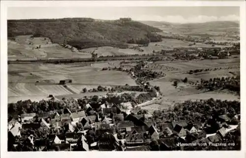 Ak Hessental Schwäbisch Hall in Württemberg, Fliegeraufnahme