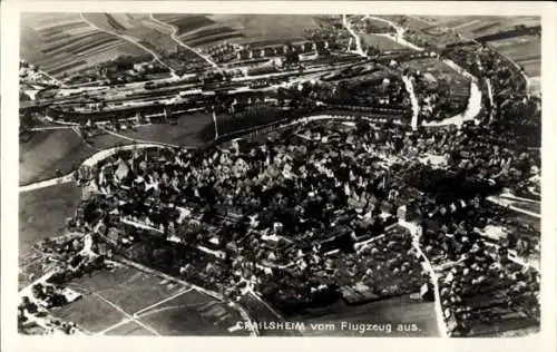 Ak Crailsheim in Württemberg, Luftbild Nr. 617