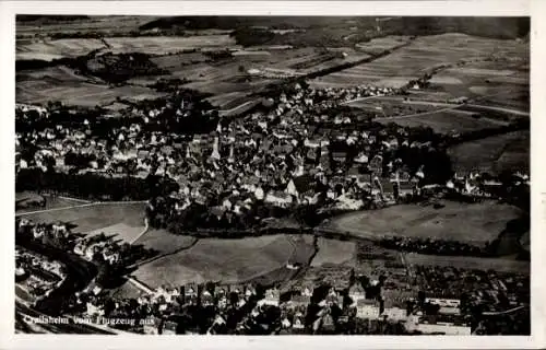 Ak Crailsheim in Württemberg, Fliegeraufnahme