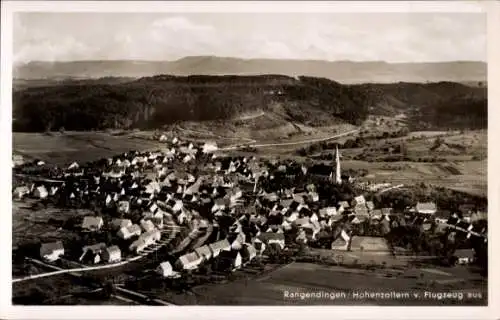 Ak Rangendingen im Zollernalbkreis, Fliegeraufnahme