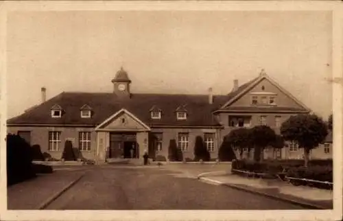 Ak Lahr Meurthe-et-Moselle, Bahnhof