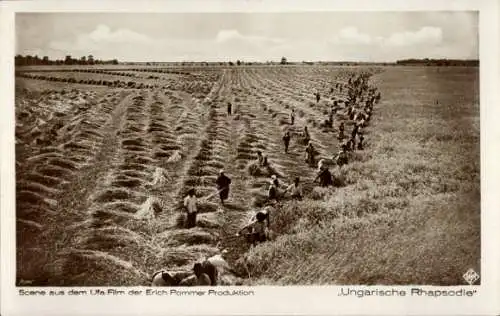 Ak Schauspieler, Filmszene Ungarische Rhapsodie, Erich Pommer Produktion