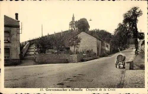 CPA Grevenmacher Luxembourg, Chapelle de la Croix