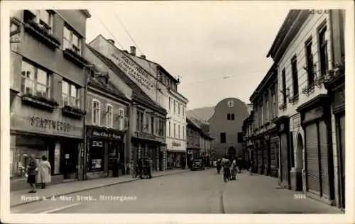 Ak Bruck an der Mur Steiermark, Mittergasse