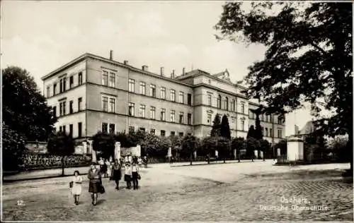 Ak Oschatz in Sachsen, Deutsche Oberschule