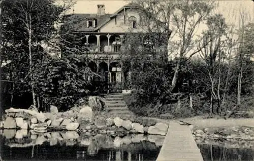 Ak Sielbeck Eutin in Ostholstein, Sanatorium Haus Sielbeck, Seehaus