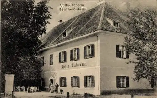 Ak Gratwein Straßengel Steiermark, Stift Rein, Stifts-Taberne