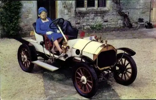 Ak Baroness Montagu of Beaulieu, Lady Montagu, Auto