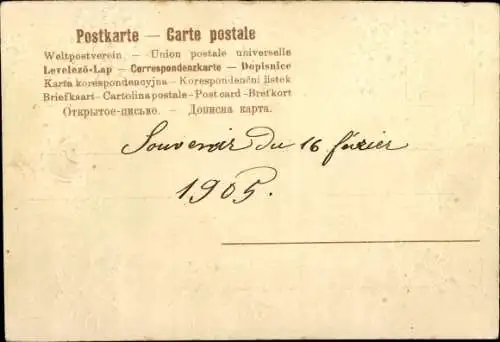 Präge Stoff Ak Kitsch, Blumen, Rosen, Vergissmeinnicht