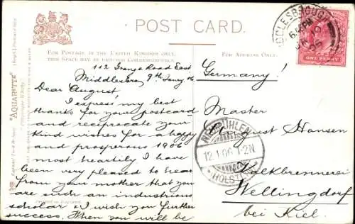 Künstler Ak Rousse, Frank, High Tide at Whitby