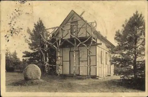 Ak Hanstedt, am Hanstedter Forst, Aufnahme von A. Petersen, Hamburg.