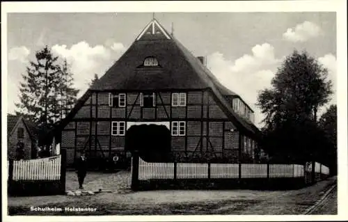 Ak Hoisdorf in Schleswig-Holstein, Schulheim Holstentor, Arthur Quaeck