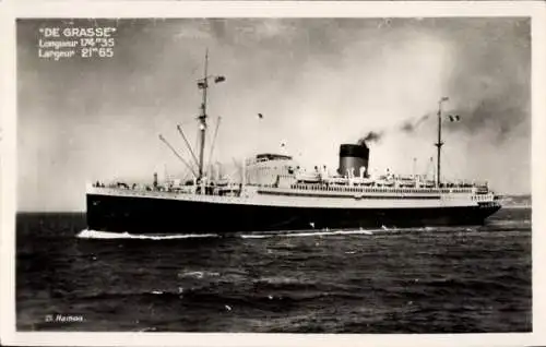 Ak CGT, Steamer Transatlantique De Grasse