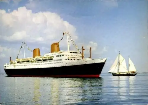 Ak Passagierschiff MS Europa, Norddeutscher Lloyd Bremen