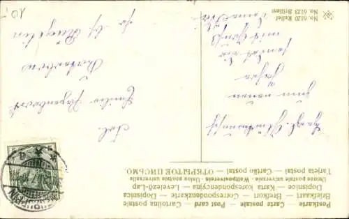 Präge Ak Glückwunsch Neujahr, Kinder, Glücksklee