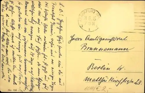 Ak Frankfurt am Main, Römerberg