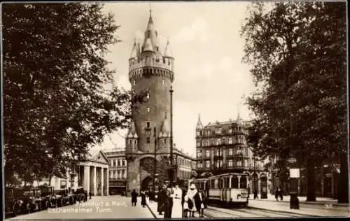 Ak Frankfurt am Main, Eschenheimer Turm