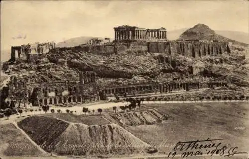 Ak Athen Griechenland, Akropolis