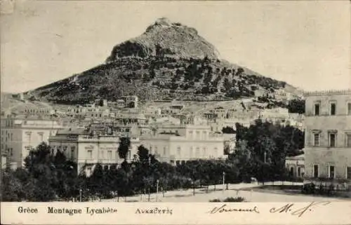 Ak Athen Griechenland, Lykabettus