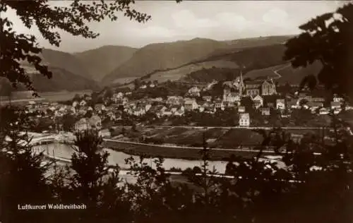 Ak Waldbreitbach an der Wied, Gesamtansicht