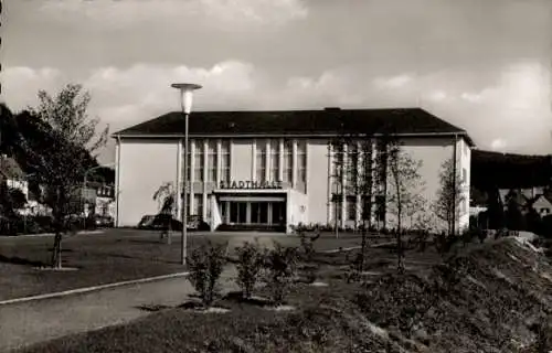 Ak Olpe Meschede im Sauerland, Stadthalle